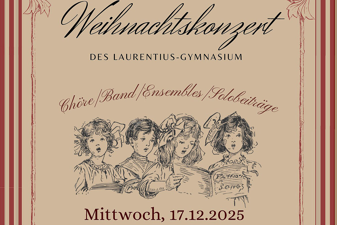 Einladung zum Weihnachtskonzert 2025